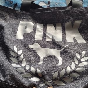 Pink Victoria's  secret  weekender bag